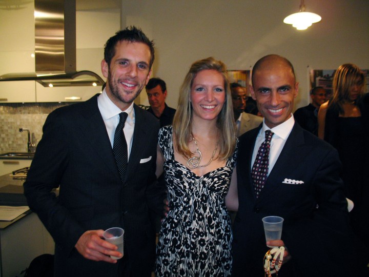 Sabrina with her guests