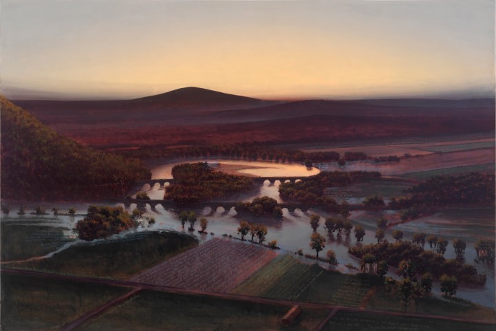 The Oxbow, Flooded, for Frank Moore and Dan Hodermarsky