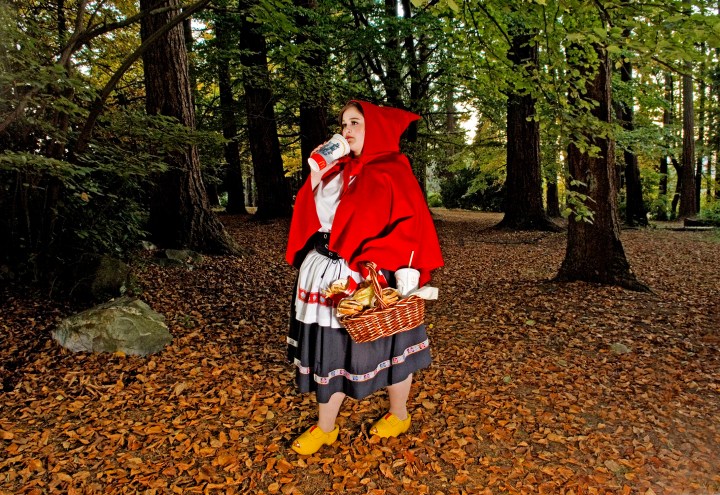 RED RIDING HOOD 2008 Pigment on Archival Paper