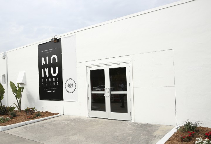 MIAMI, FL - DECEMBER 03: A general view of atmosphere at The Dean Collection X BACARDI No Commission Art Fair Day 1 on December 3, 2015 in Miami, Florida. (Photo by Monica Schipper/Getty Images for Bacardi)